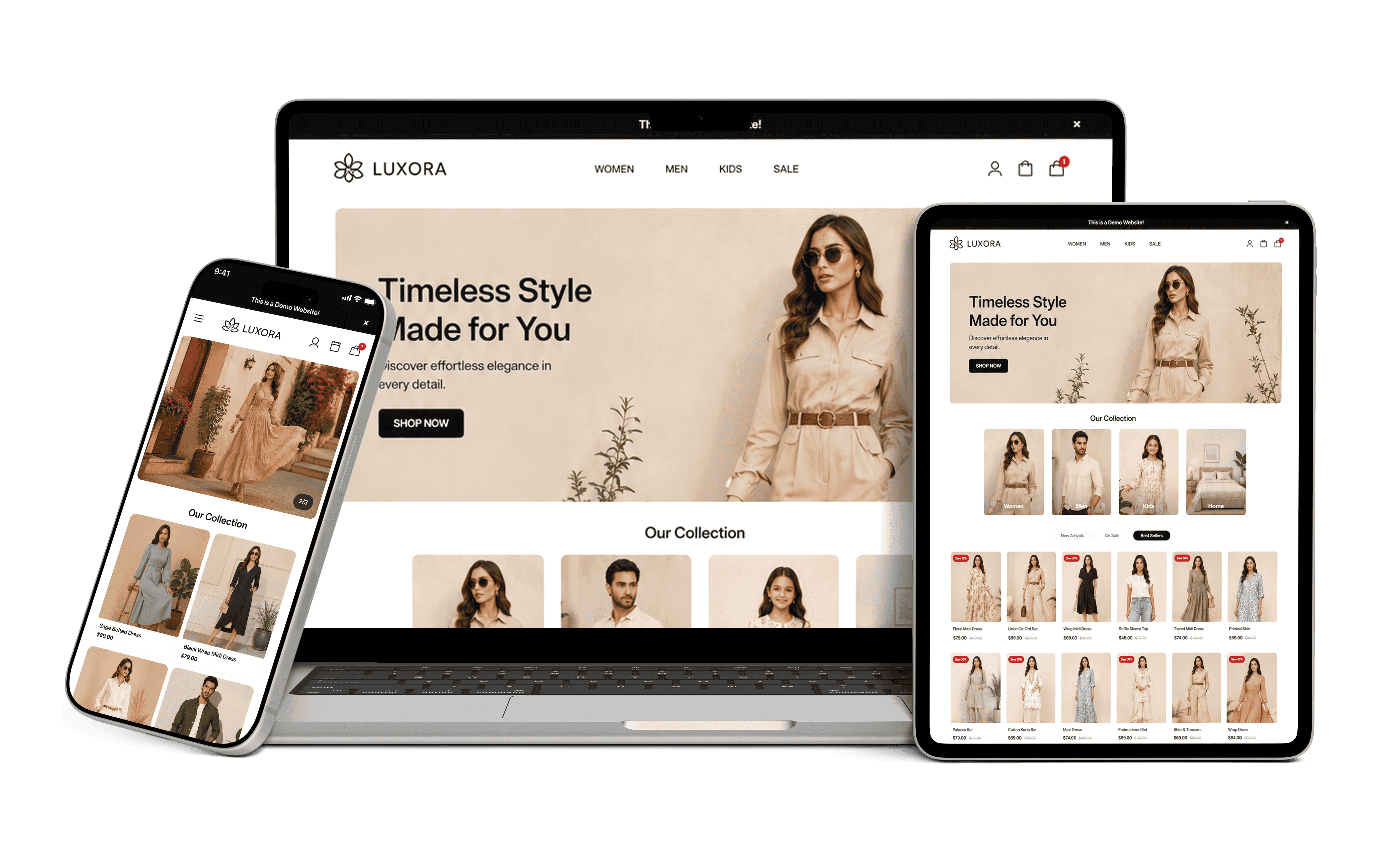 Online Store (Website & App)
